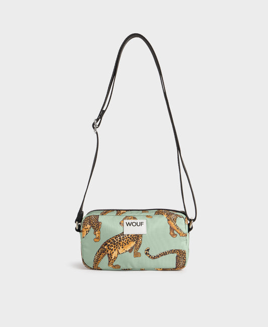 Emerald Leopard Mini Bag