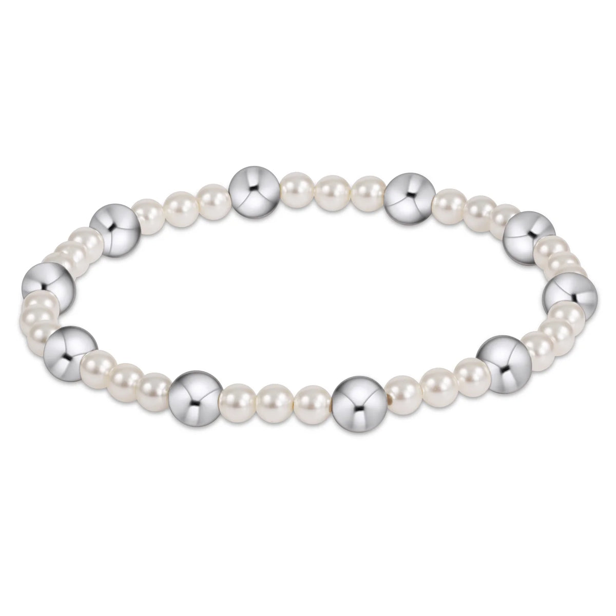 Sincerity 4mm Pearl Bead Bracelet