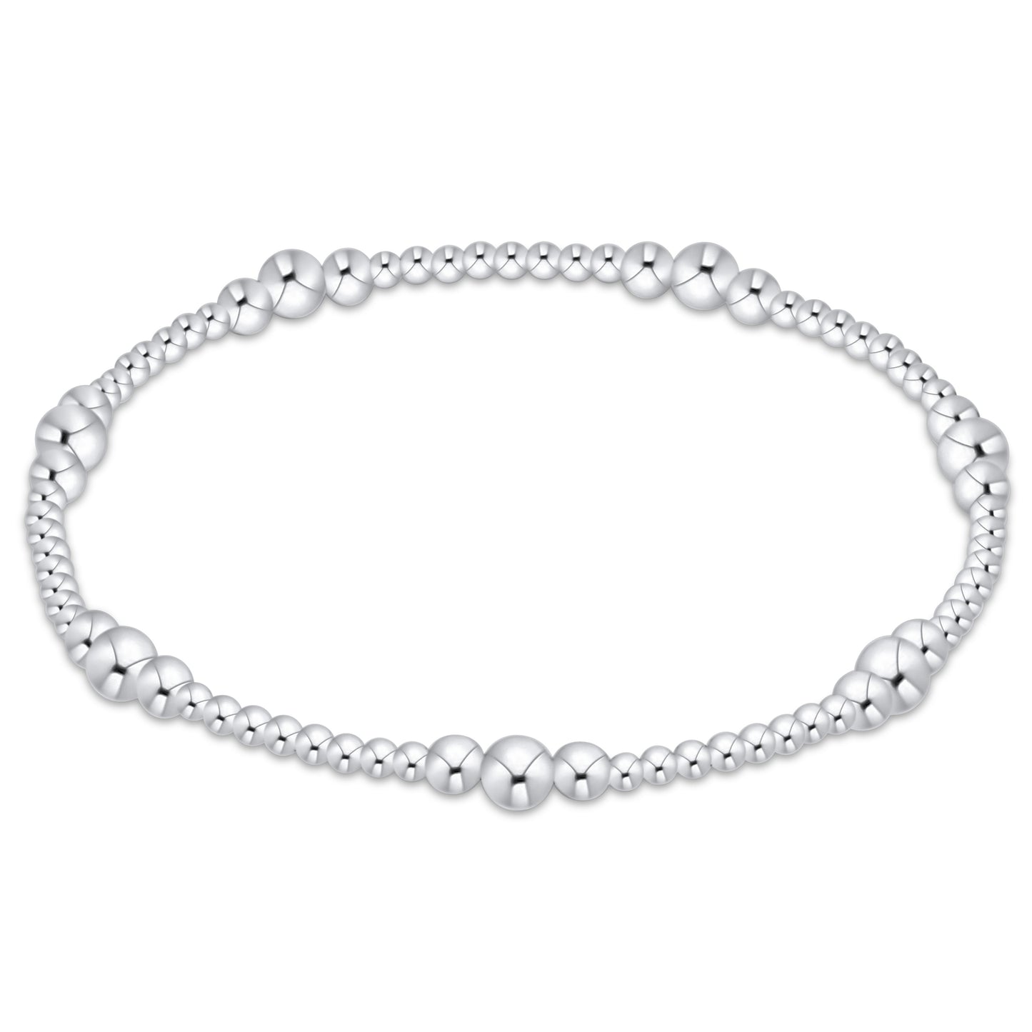 purpose sterling 4mm bead bracelet