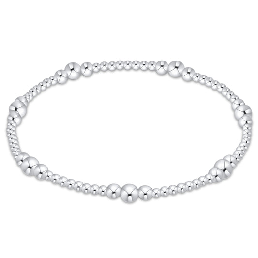 purpose sterling 4mm bead bracelet