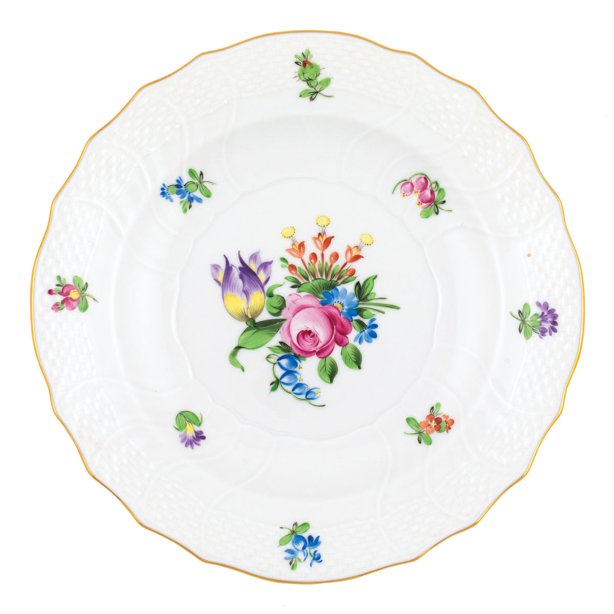 Printemps Salad Plate, Motif 4