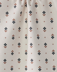 Folk Pixel Bar Towel
