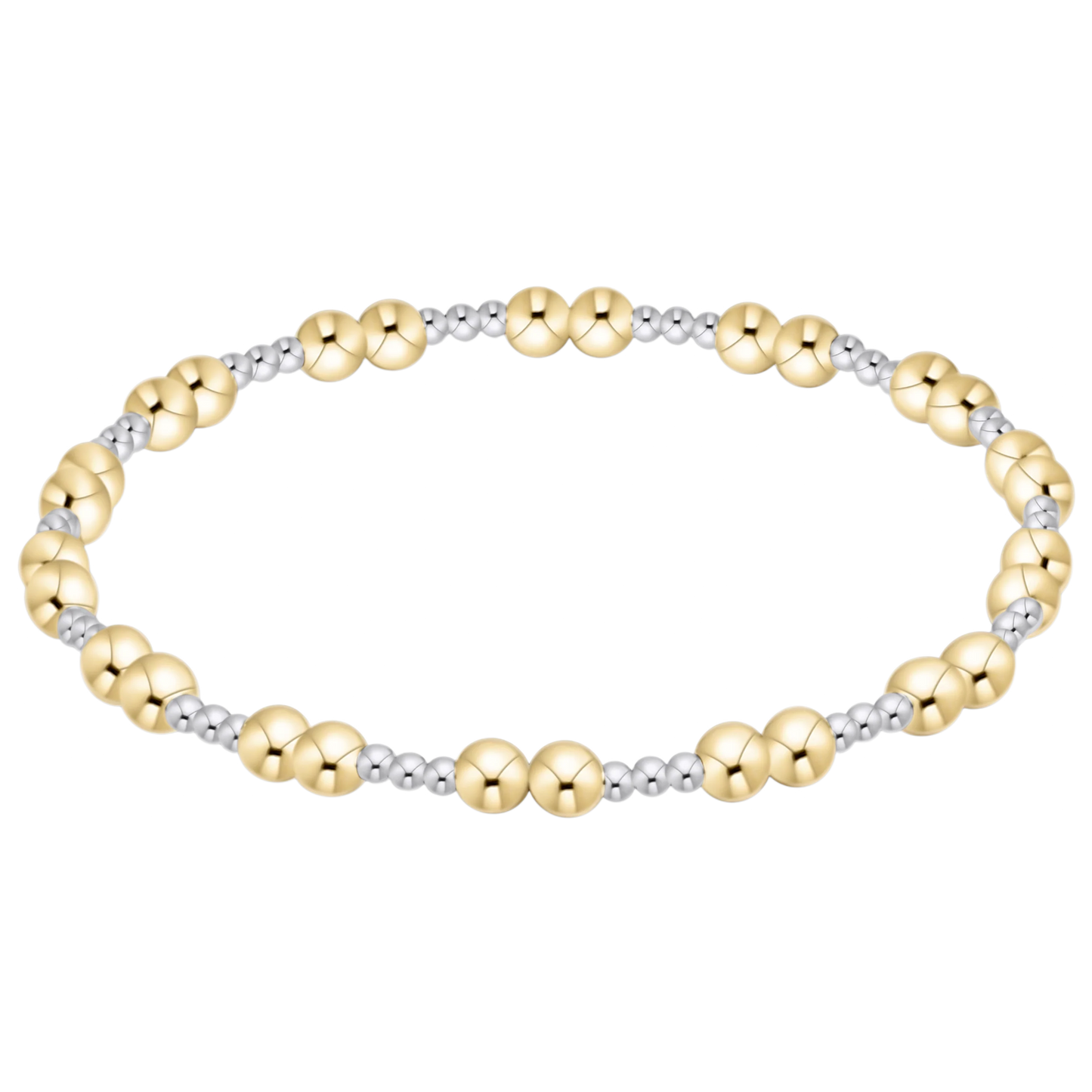together mixed metal bracelet