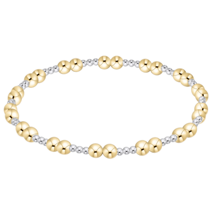 together mixed metal bracelet