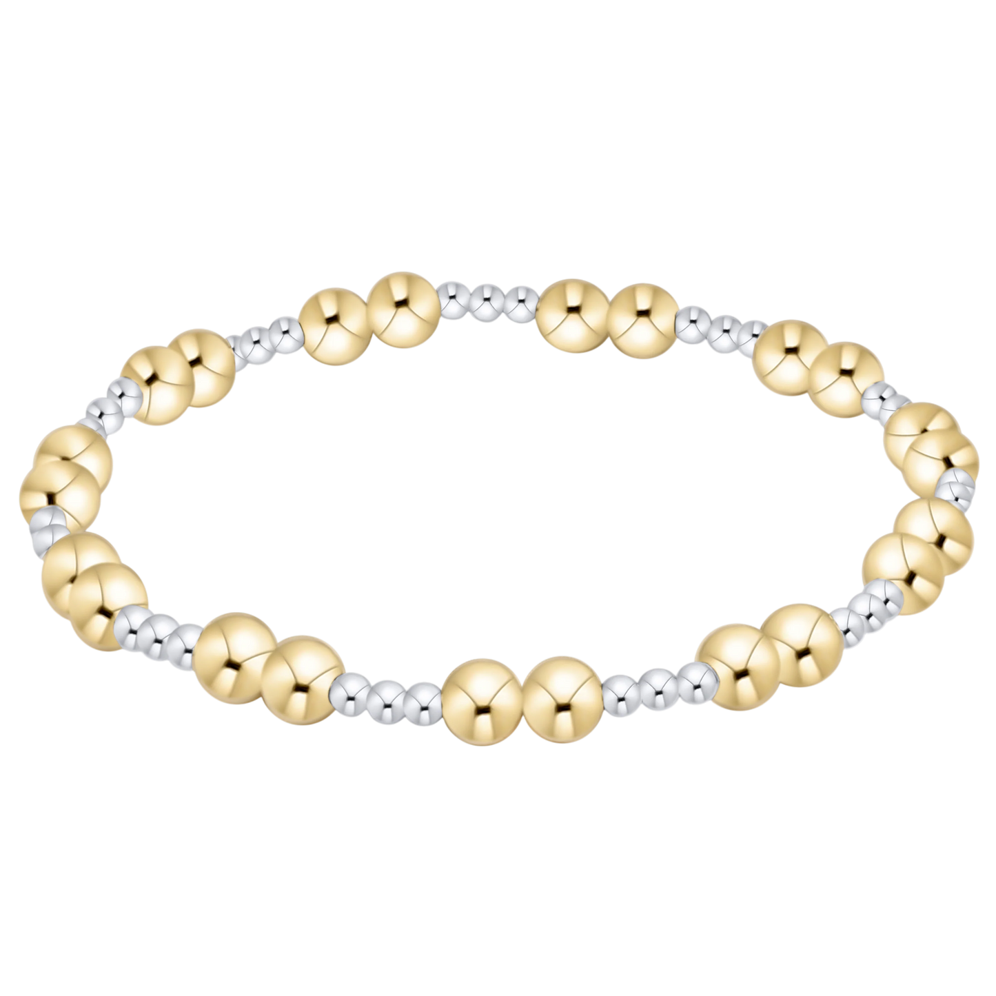 together mixed metal bracelet