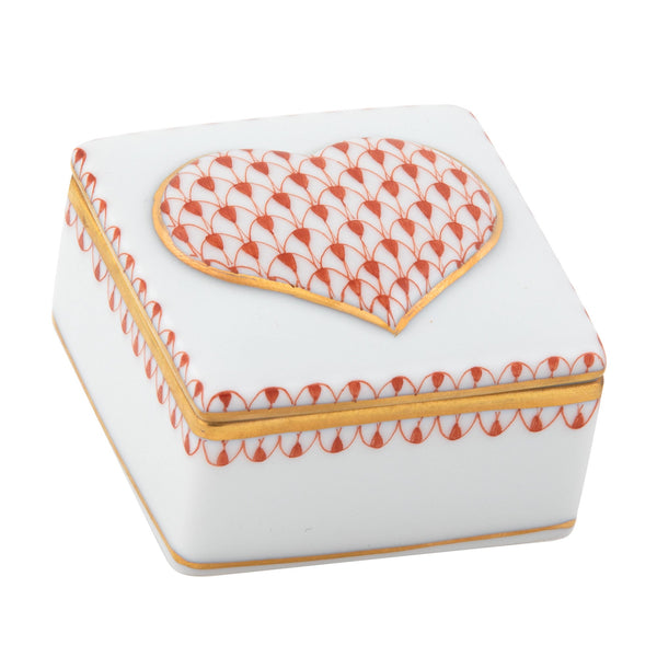 Embossed Heart Box