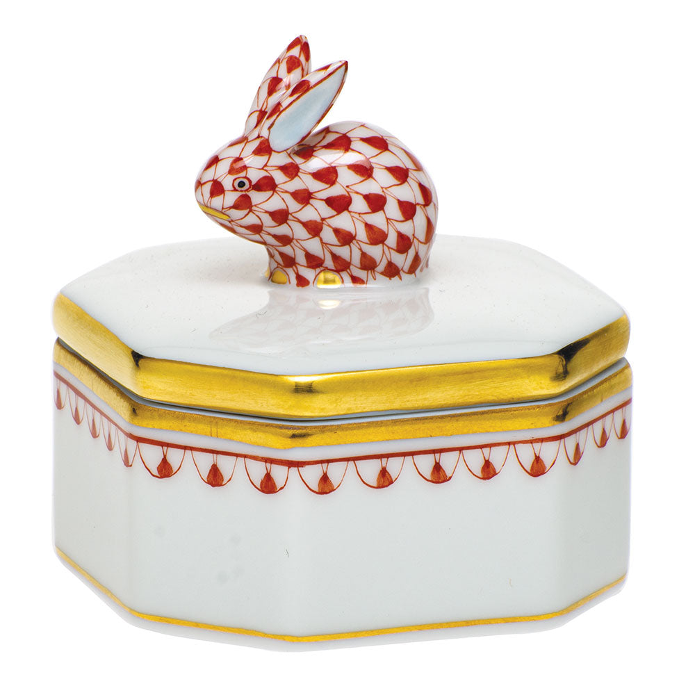 Petite Octagonal Box — Rust