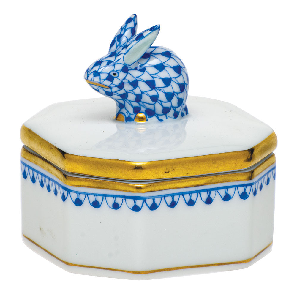Petite Octagonal Box — Sapphire