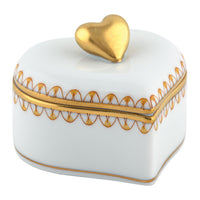 Double Heart Box — Butterscotch