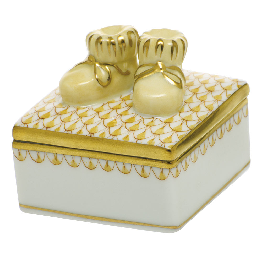 Baby Bootie Box — Butterscotch
