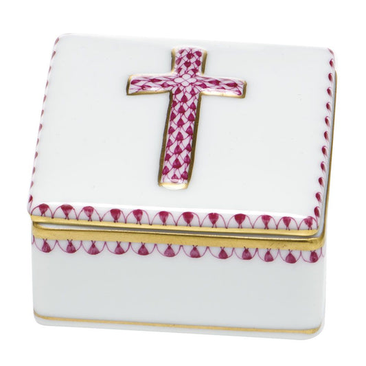Prayer Box in Raspberry