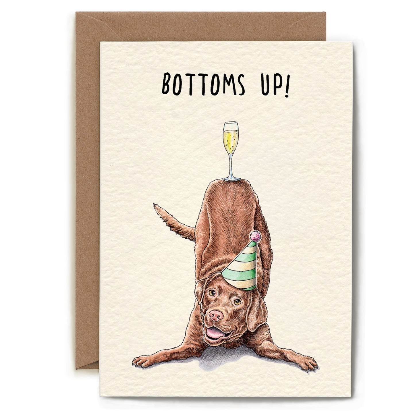 Bottoms Up Card