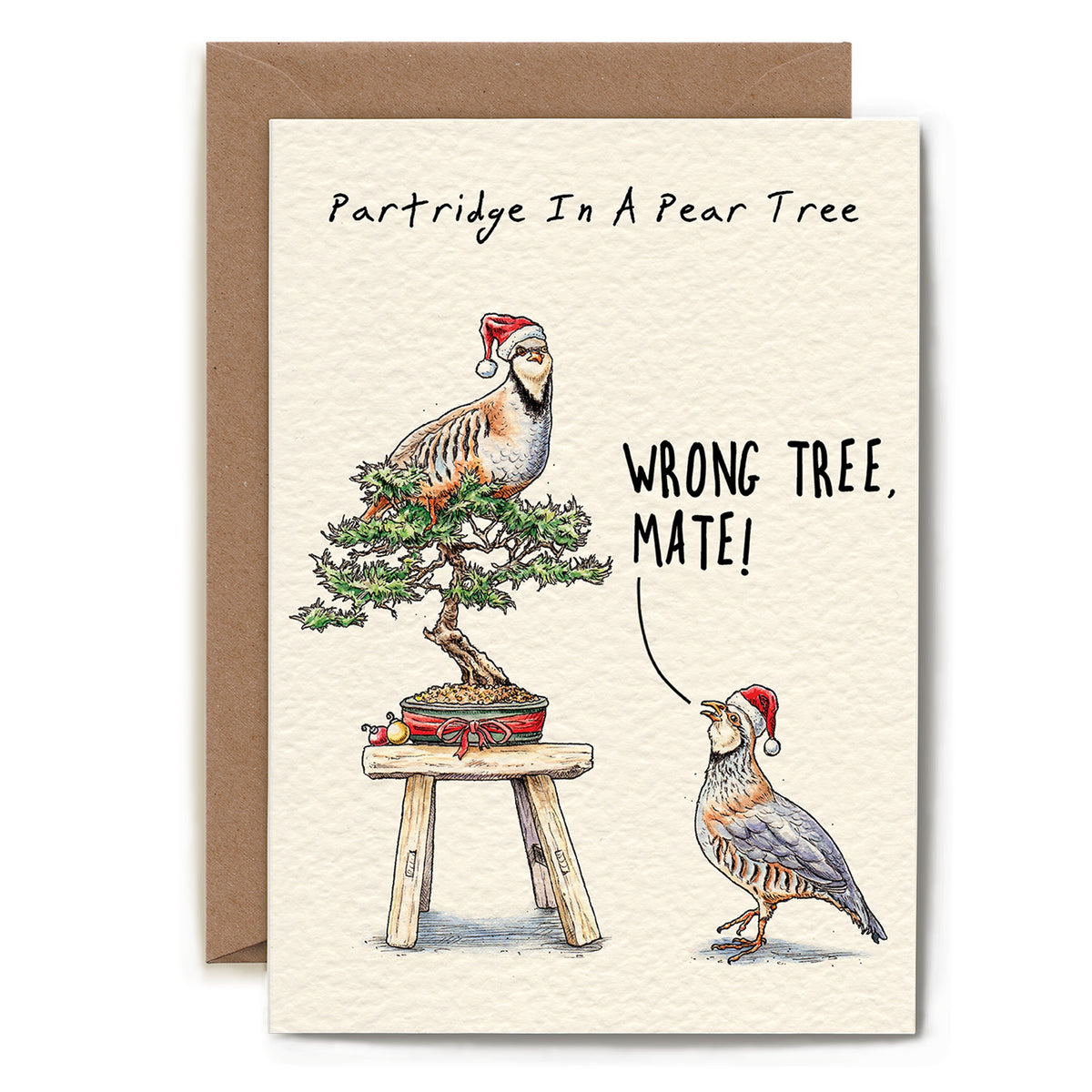 Partridge Christmas Card