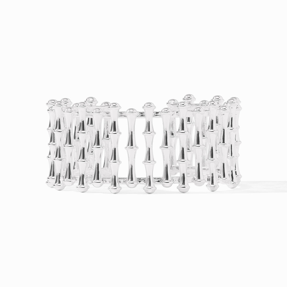 Julie Vos Sterling Bamboo Cuff, Silver
