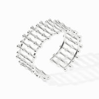 Julie Vos Sterling Bamboo Cuff