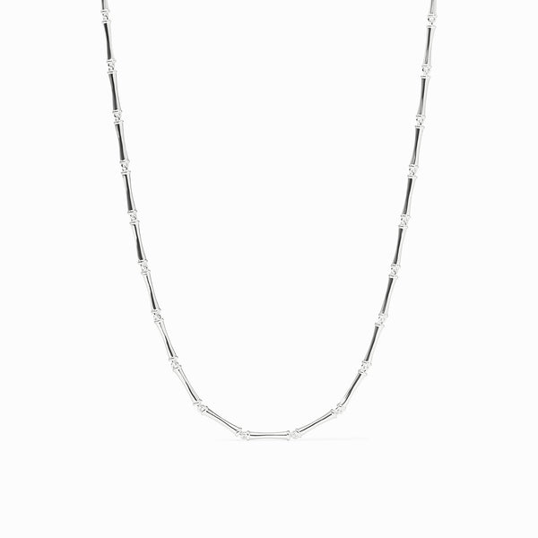 Sterling Bamboo Necklace