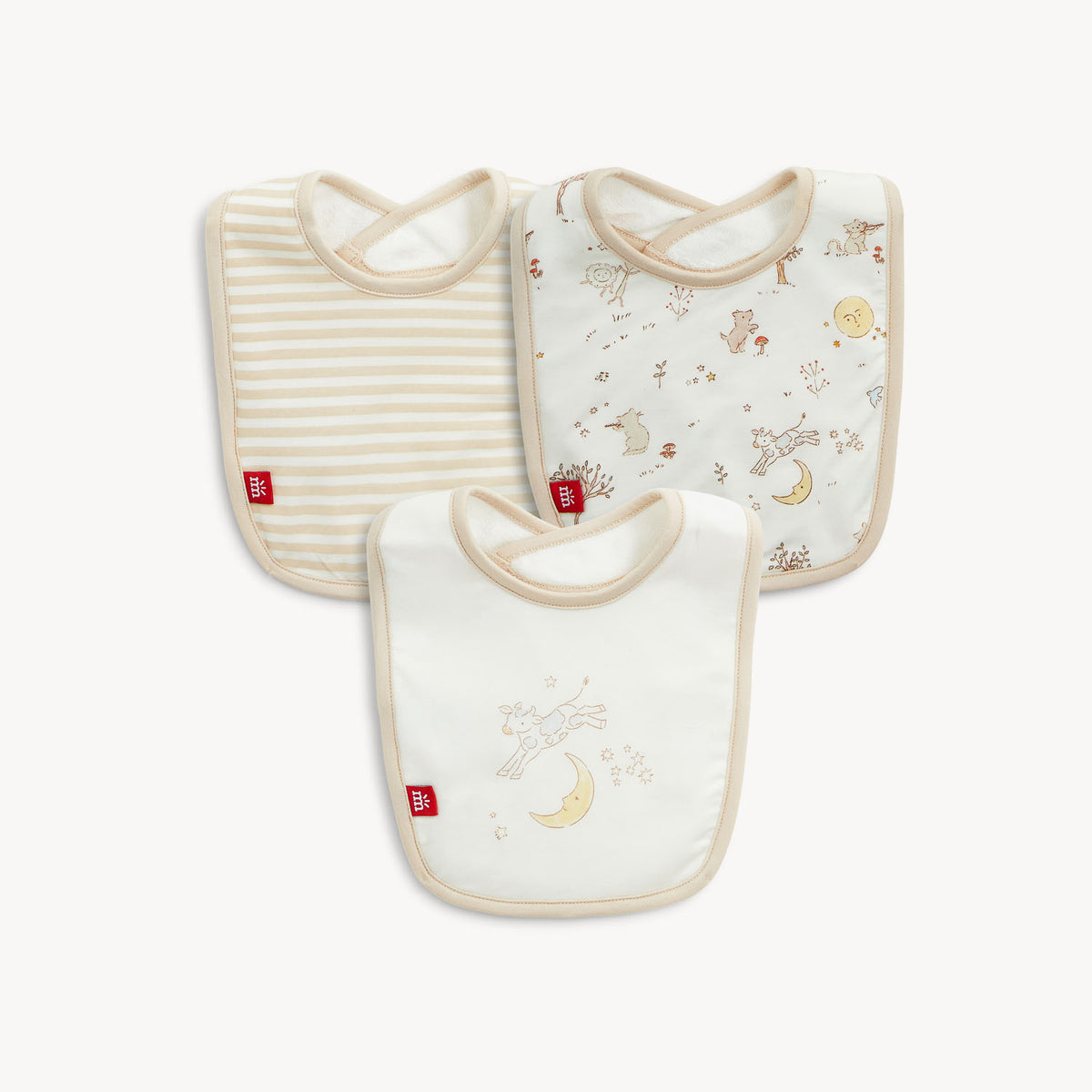 Bedtime Rhymes Modal Bib- 3 Pack