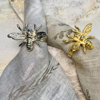 Gold Bee Napkin Ring