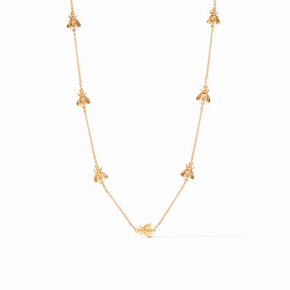 Gold Bee Delicate Necklace