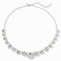Julie Vos Sterling Bloom Demi Necklace