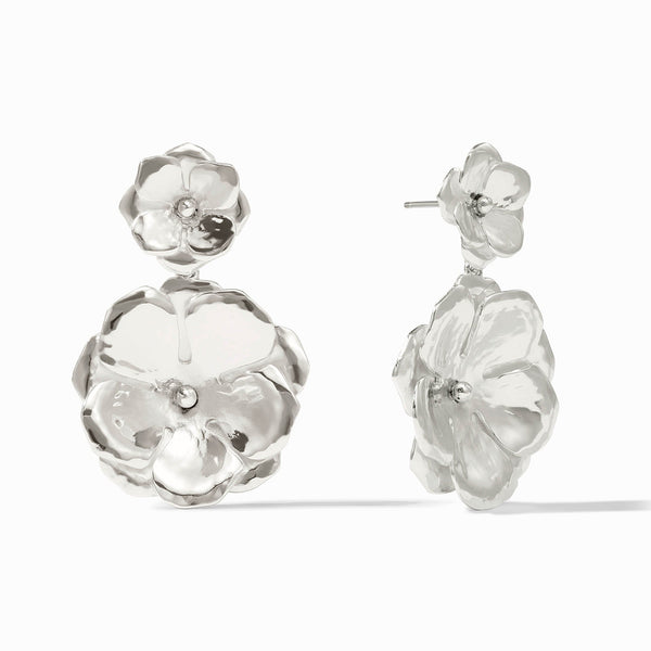 Sterling Bloom Statement Earring