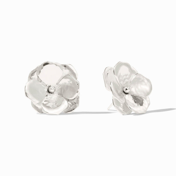 Sterling Bloom Statement Stud