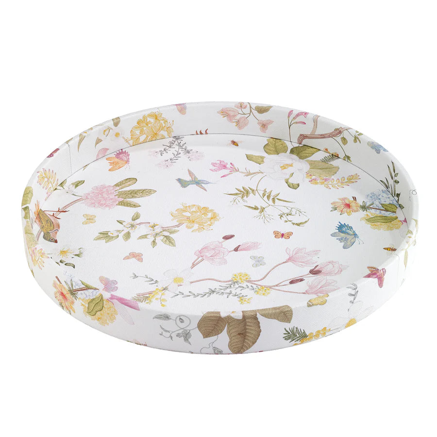 Botanica Round Floral Tray