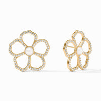Julie Vos Periwinkle Earring, Cubic Zirconia
