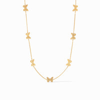 Julie Vos Butterfly Delicate Station Necklace, Gold