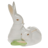 Pair of Rabbits with Corn — Natural