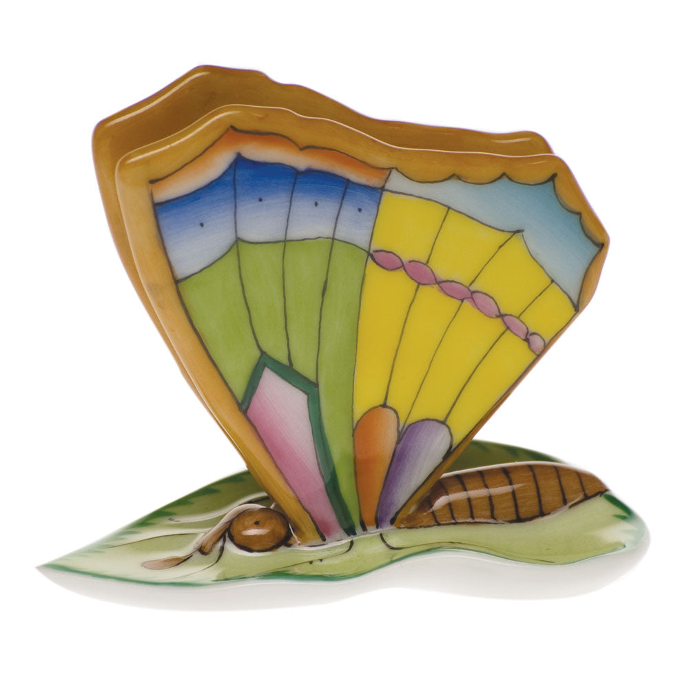 Butterfly Menu Holder — Natural