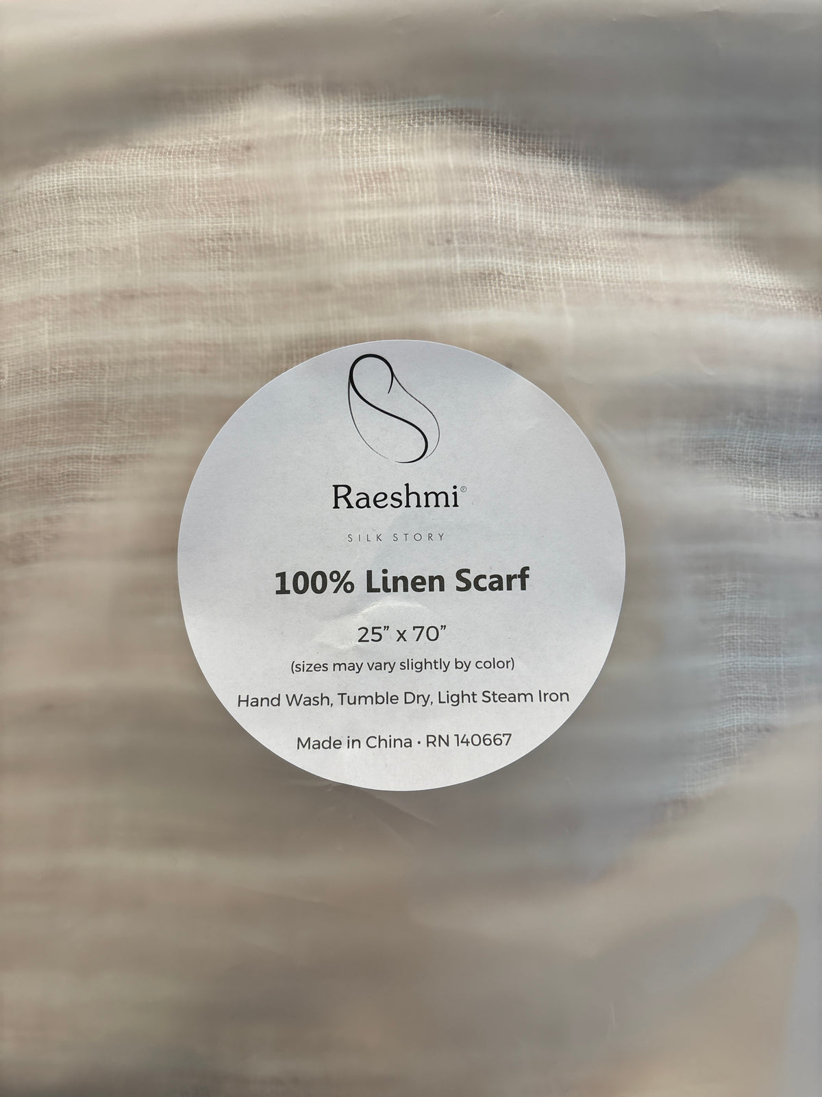 Fuji Linen Scarf
