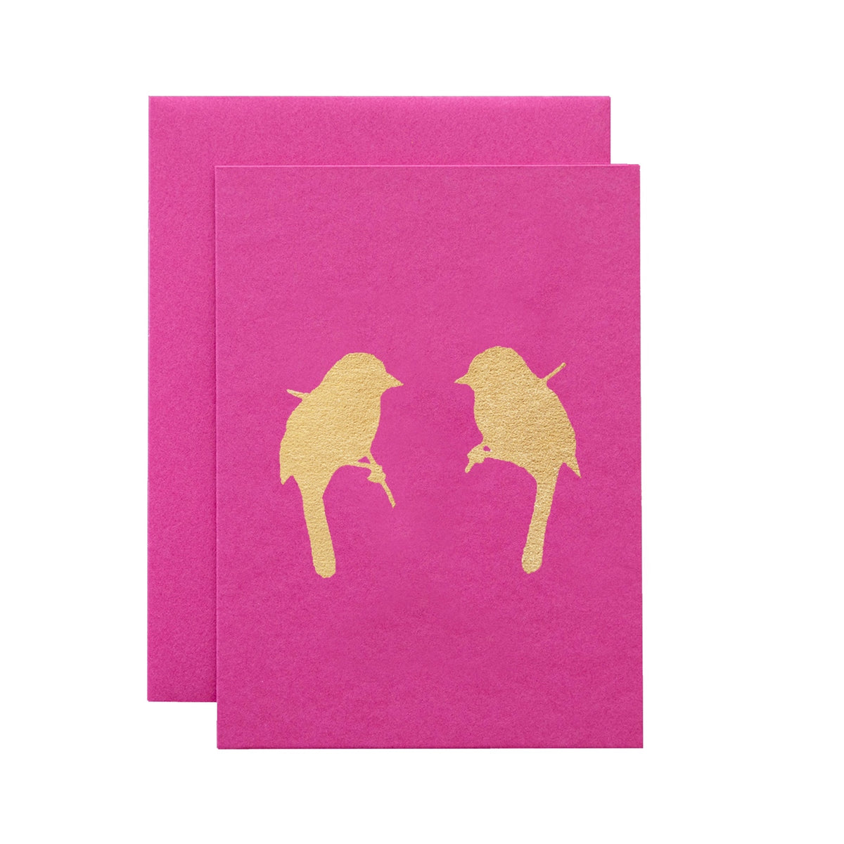 Pink Songbirds Card