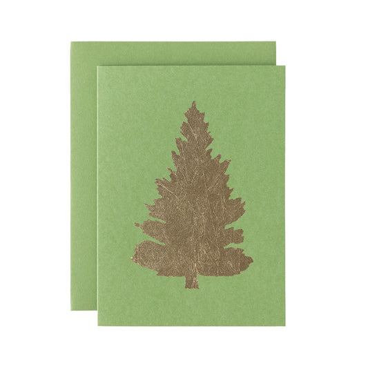 Grass Green Fir Tree Card