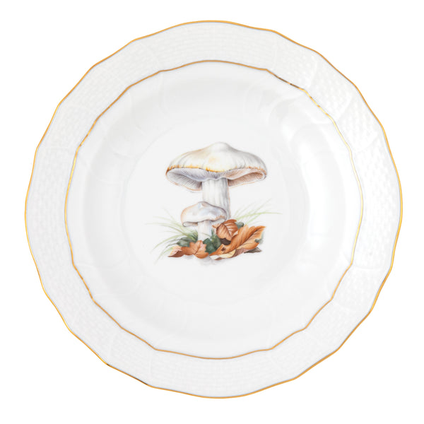 Mushroom Luncheon Luncheon Plate, Motif 11