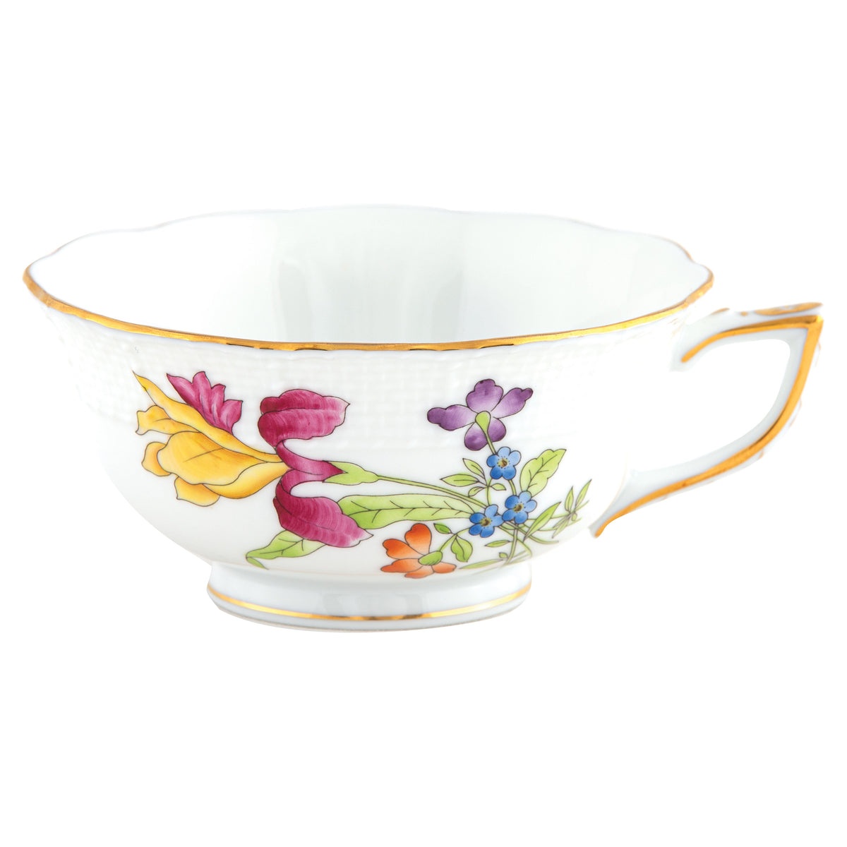 Antique Iris Tea Cup, Motif 2