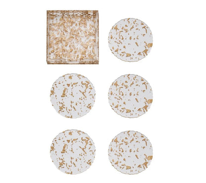 Stardust Drink Coasters, Set of 6 in a Caddy