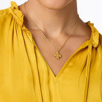 Gold Malta Canterbury Delicate Necklace