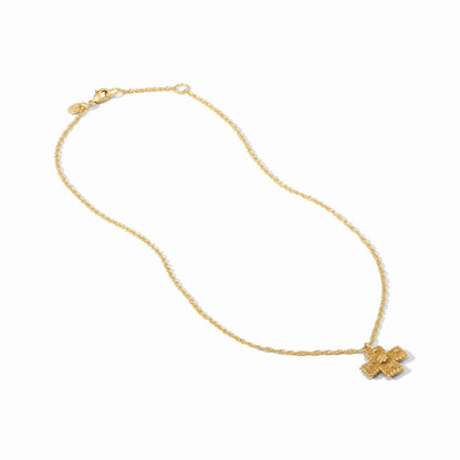 Gold Malta Canterbury Delicate Necklace