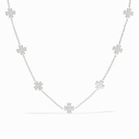 Julie Vos Sterling Malta Canterbury Delicate Station Necklace