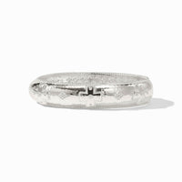 Julie Vos Sterling Canterbury Hinge Bangle, Silver