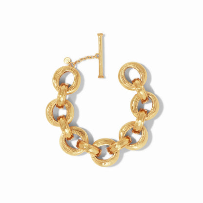 Gold Cannes Demi Link Bracelet
