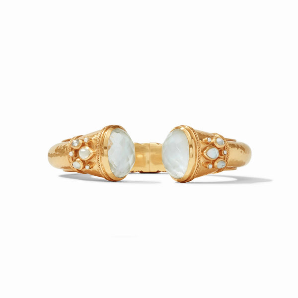 Iridescent Clear Stone Cannes Cuff