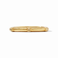 Julie Vos Catalina Stone Hinge Bangle, Iridescent Champagne