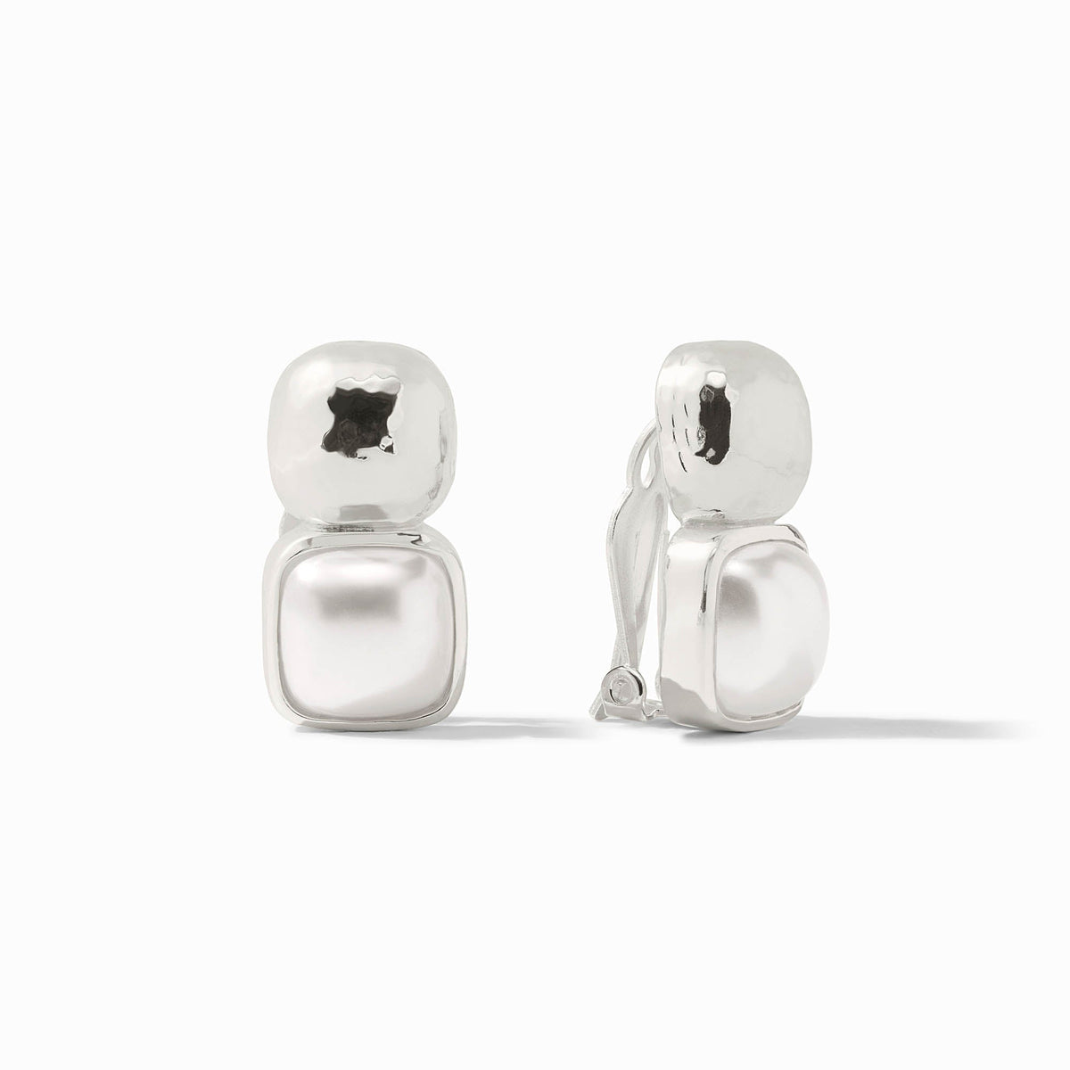 Julie Vos Sterling Catalina Clip, Pearl