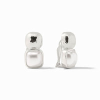 Julie Vos Sterling Catalina Clip, Pearl