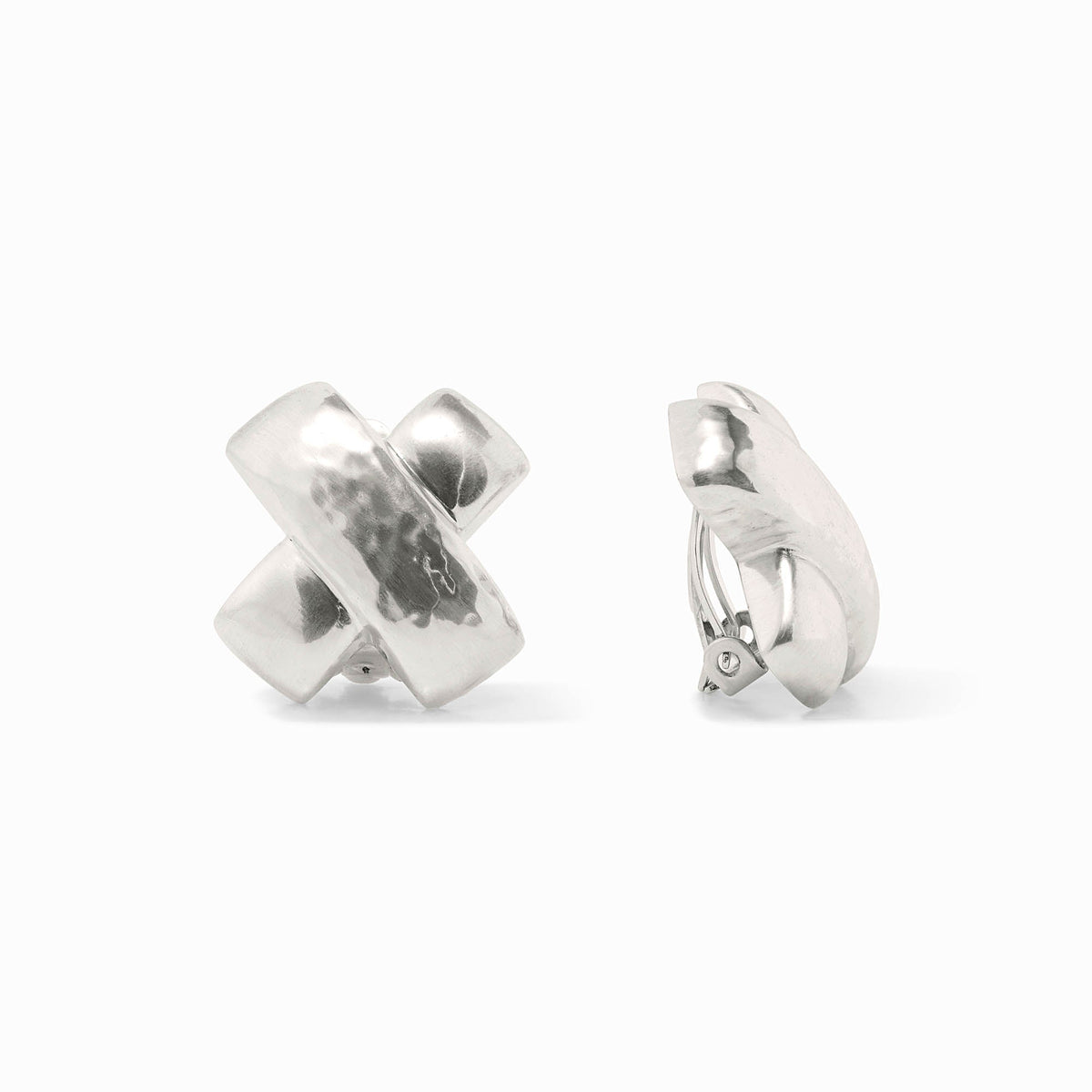 Julie Vos Sterling Catalina X Clip, Silver
