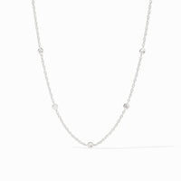Julie Vos Sterling Celeste Delicate Station Necklace