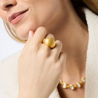 Julie Vos Cobblestone Bombé Ring