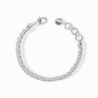 Julie Vos Sterling Cobblestone Link Bracelet